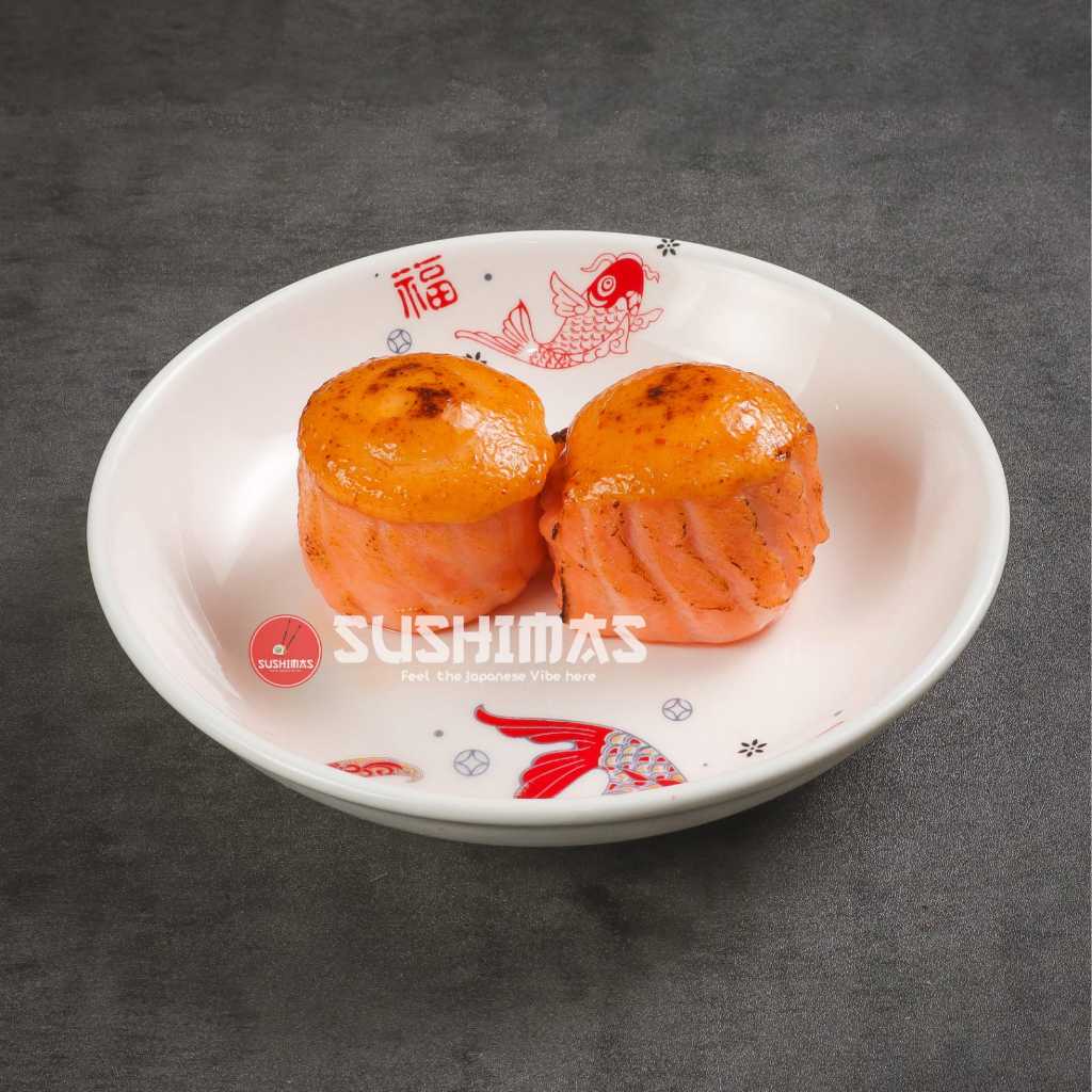 

salmon cheese nigiri