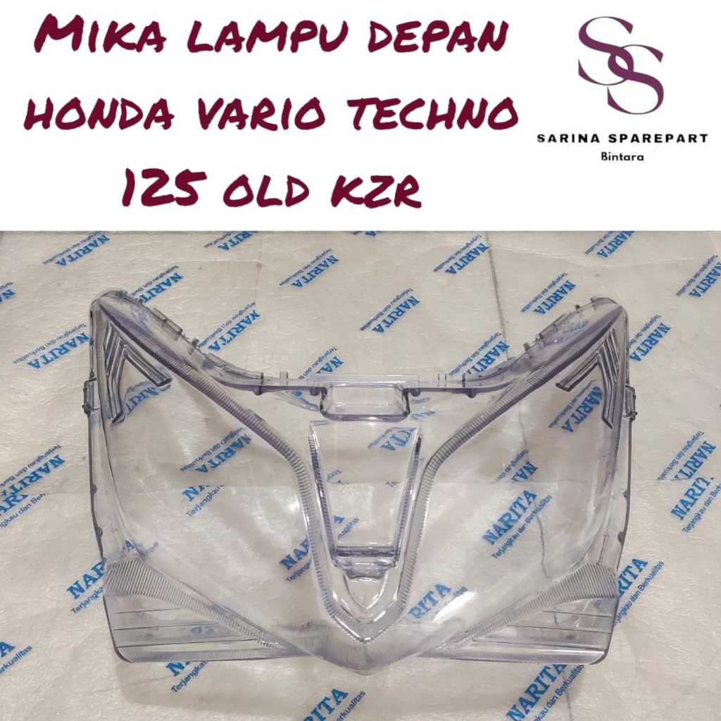 Mika Kaca Lampu Depan Vario Techno 125 KZR Tahun 2012-2015 / Mika Lampu Depan Vario KZR