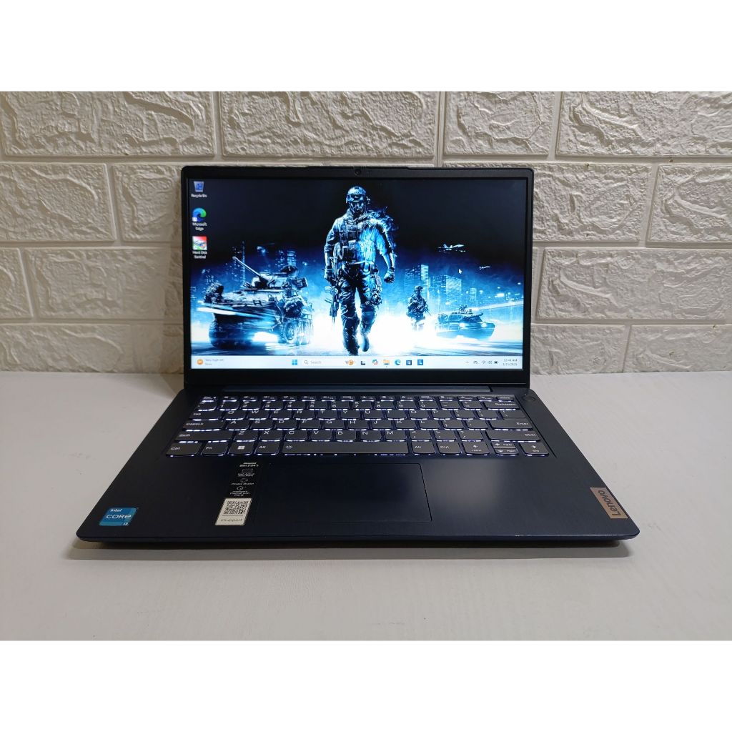 Lenovo Ideapad Slim 3 Core i3 Gen 11 RAM 8GB SSD 256GB | Laptop Second Gen11 | Pelajar Kuliah Sekola
