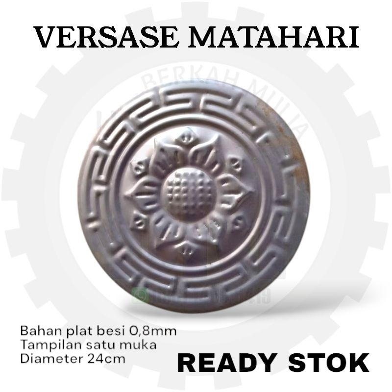 (GROSIR)ORNAMEN VERSASE BUNGA MATAHARI AKSESORIS PINTU PAGAR TRALIS| ORNAMEN GEBYOK VERSASE MATAHARI