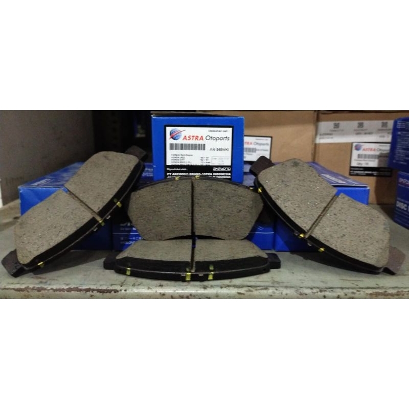 AN-565WKI Kampas Rem /Brake Pad Akebono Depan HONDA JAZZ , HONDA CITY , HONDA BRIO