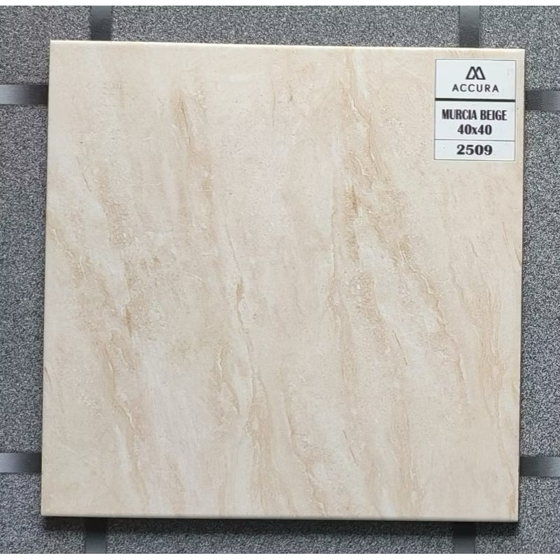 Keramik Lantai 40x40 Accura Murcia Grey dan Murcia Beige | Keramik Lantai Glossy | keramik Dinding
