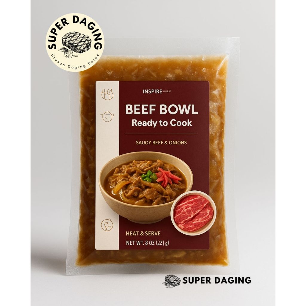 

Single Portion Beef Bowl - Super Daging Bandar Lampung