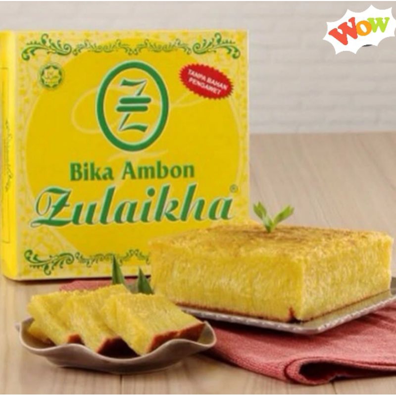 

Bika Ambon Zulaikha Medan- ORIGINAL- Ukuran 18x18