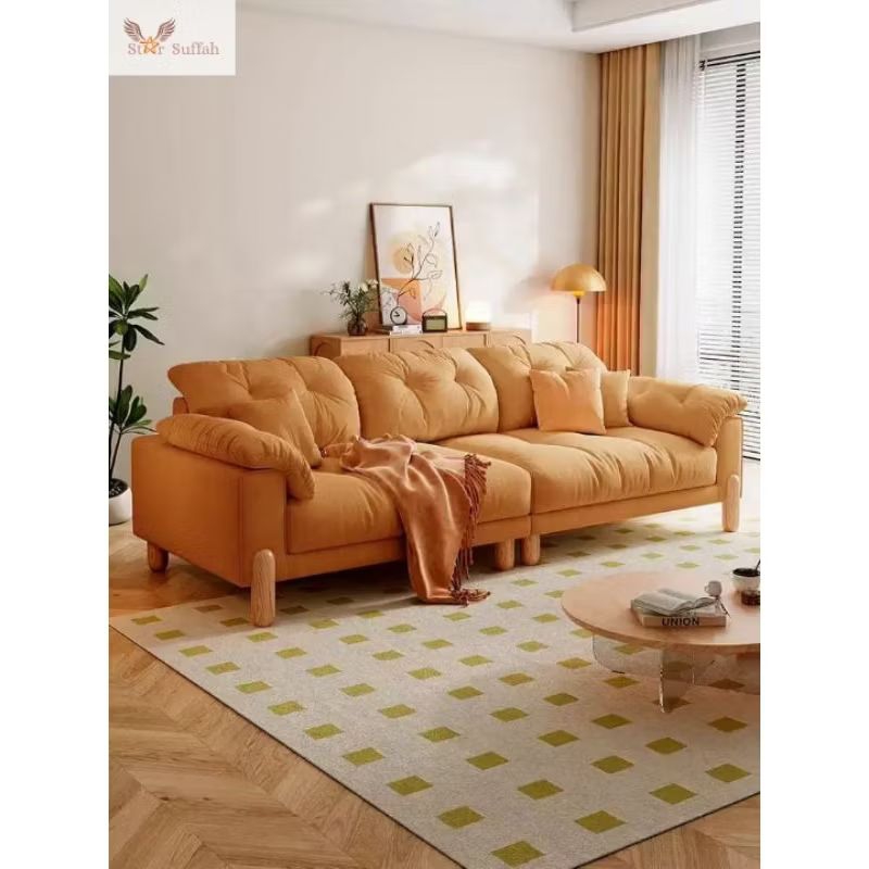 Sofa 3 dudukan sofa malas super empuk kursi sofa tamu minimalis