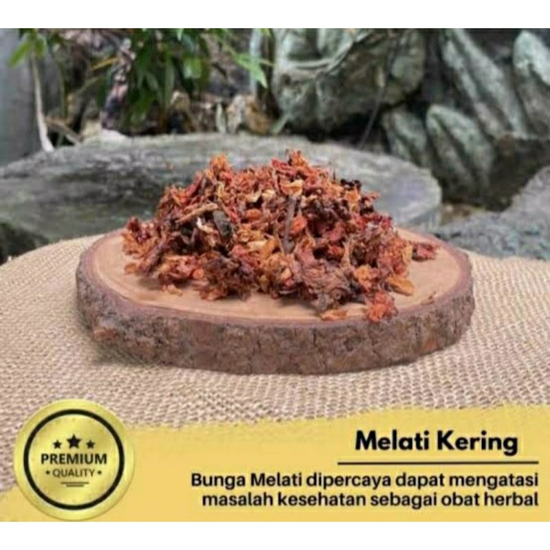 

BUNGA MELATI KERING, DRIED JASMINE FLOWER 50g/100g