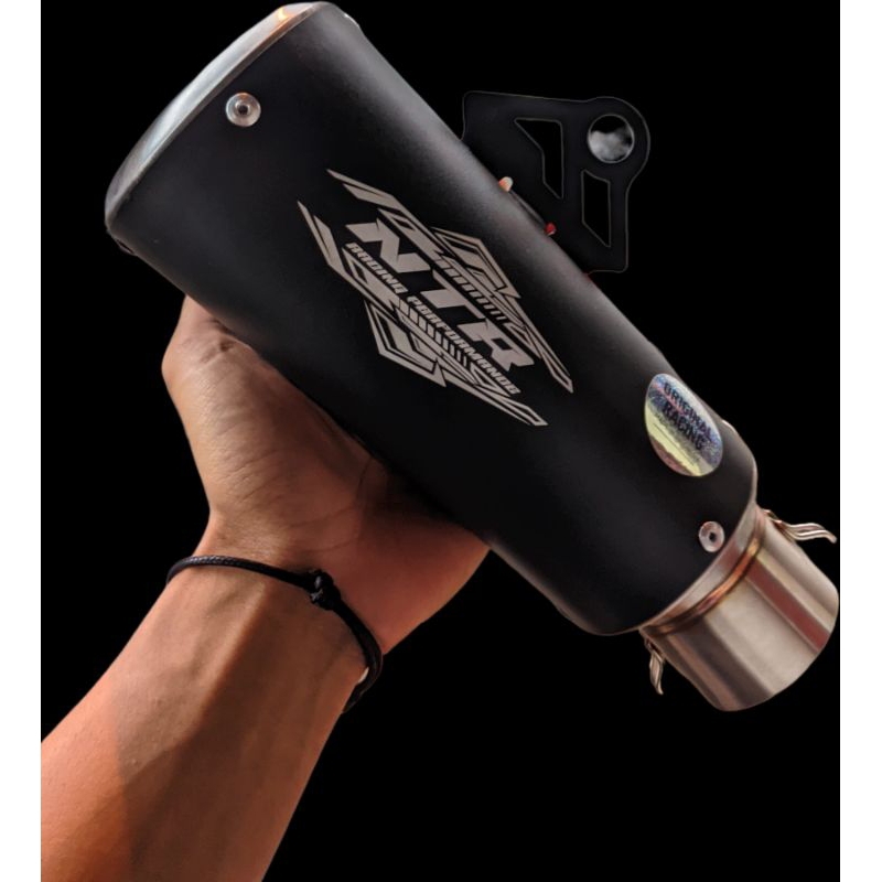 Silincer Gp. 2 Black coating, Only inlet50mm. Original NTR full nggerrrr