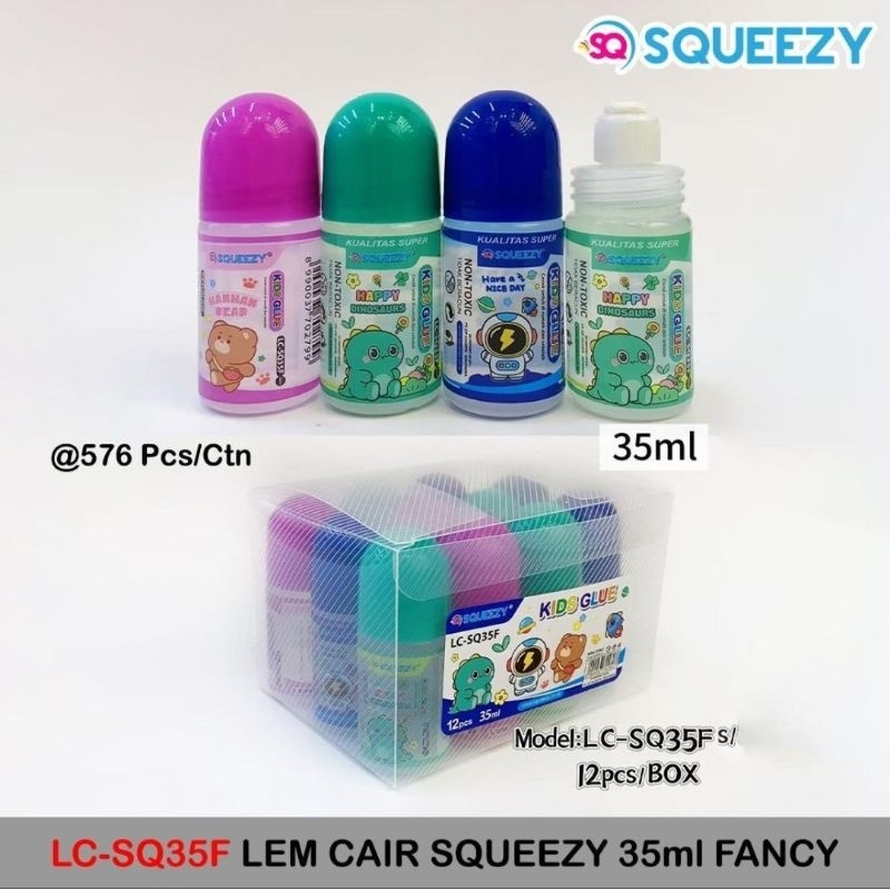 

Squeezy - Lem Cair Liquid Glue LC-SQ35F 35ml FANCY