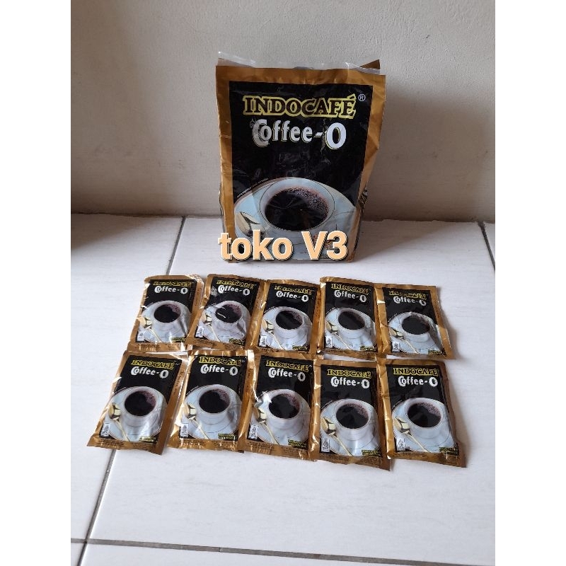 

Indocafe Coffee-O (Kopi+Gula, Tanpa Ampas)