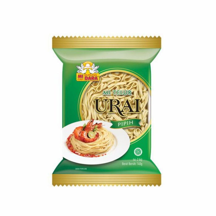 

BURUNG DARA MIE TELUR URAI PIPIH PCK 140g
