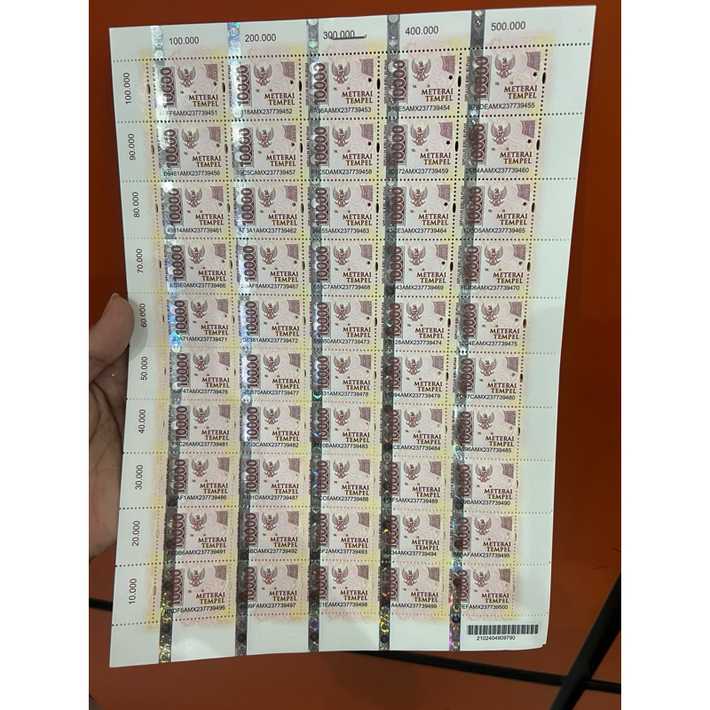 

Materai 10.000 Asli PosIndonesia