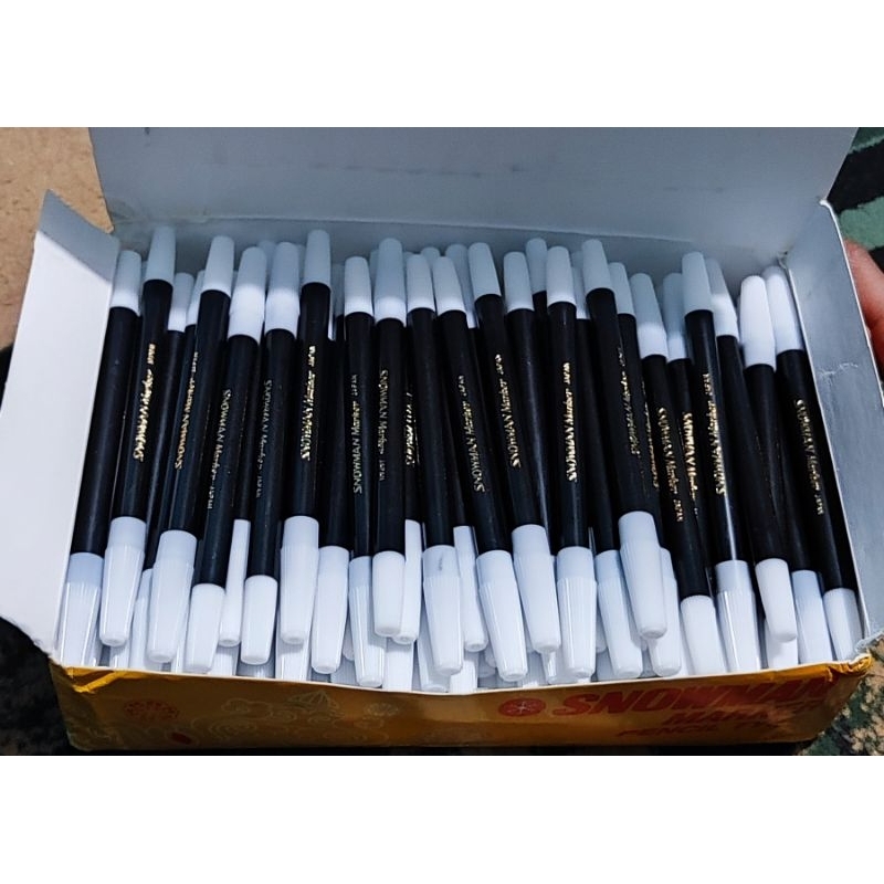 

Spidol SNOWMAN kecil Warna Hitam