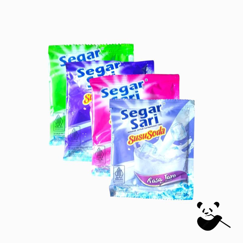 

Segar Sari Susu Soda (10 saset)