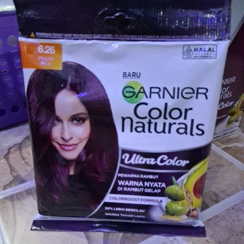 Pewarna Rambut Garnier 626 plum red