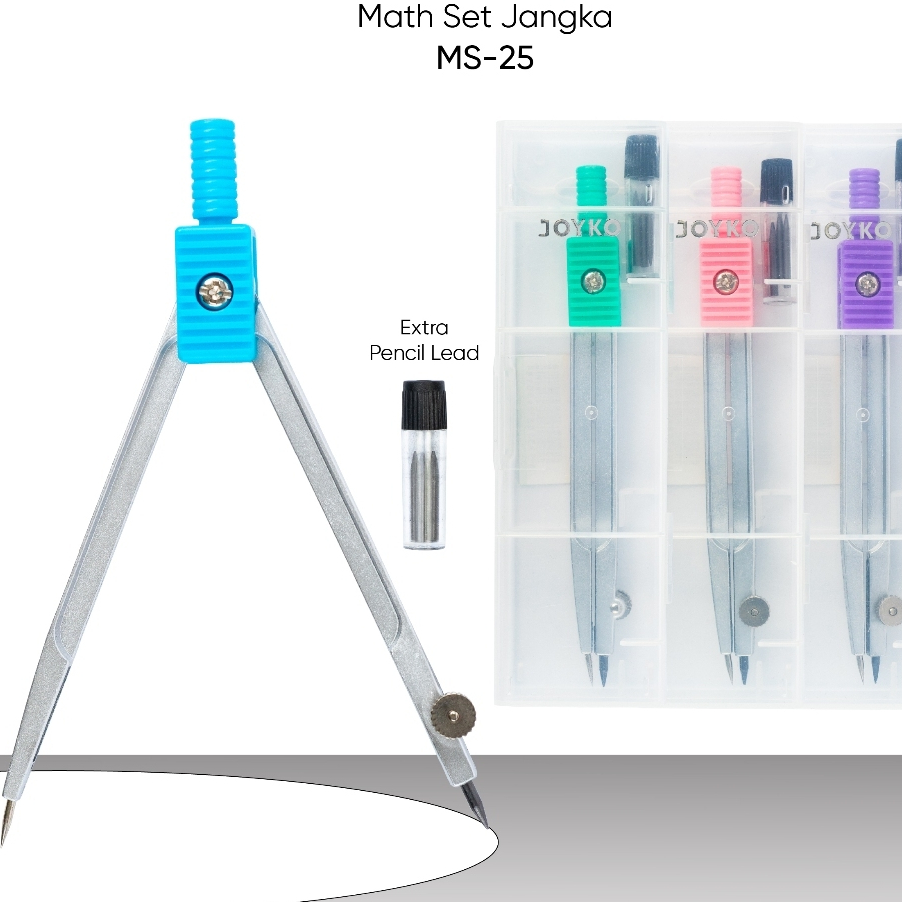 

Penggaris Jongkong Penggaris Jangka Joyko MS-25 Satuan Per Pcs