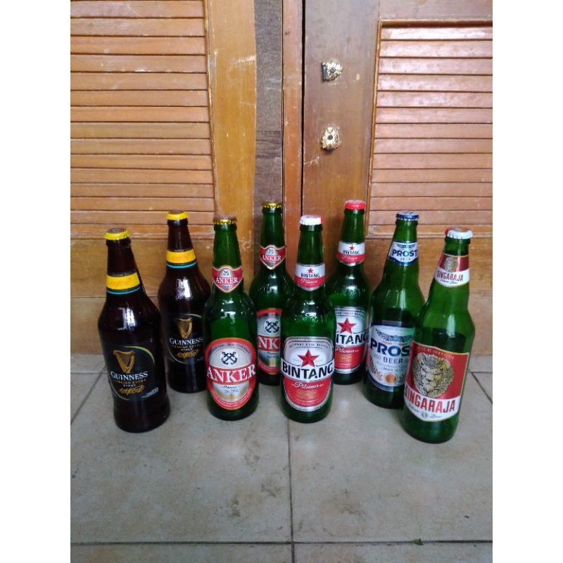Botol Bekas Minuman Bir/Anggur/Soju/Dll