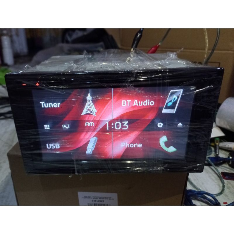 head unit JVC KW V430BT copotan honda mobilio