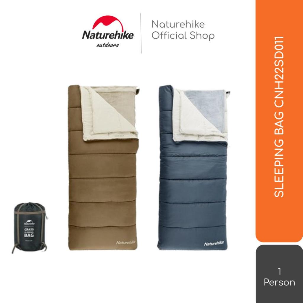 SLEEPING BAG / KANTONG TIDUR CAMPING SELIMUT GLAMPING 3 LAYER CR450 NATUREHIKE CNH22SD011