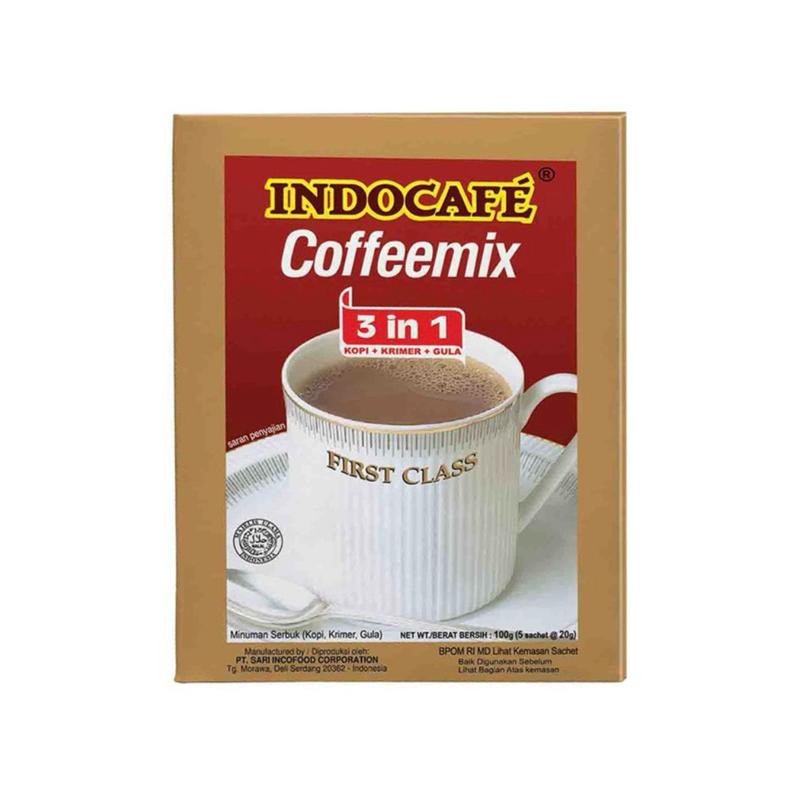 

Indocafe coffe mix 3in 1 box