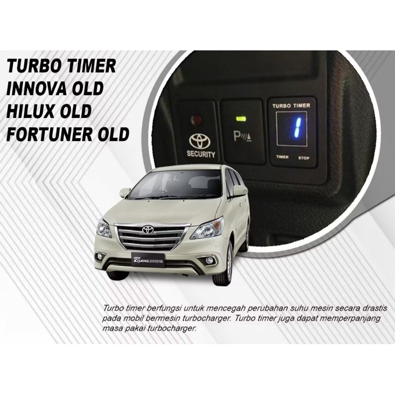 TURBO TIMER INNOVA OLD 2005-2015 FORTUNER OLD HILUX OLD