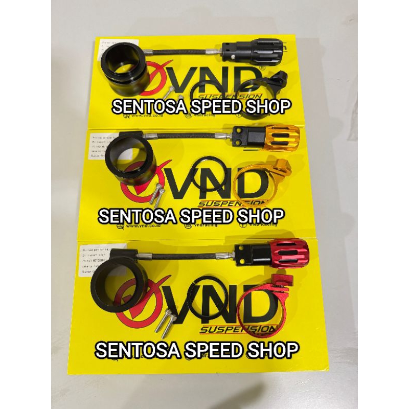 VND Racing Preload Adjuster Shockbreaker Universal Setelan Per Shockbreaker Tabung Atas/Tabung Bawah