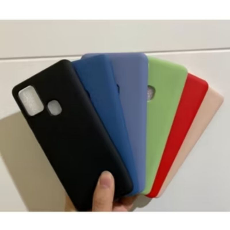 Softcase Polos Warna Tebal Case Samsung A21S
