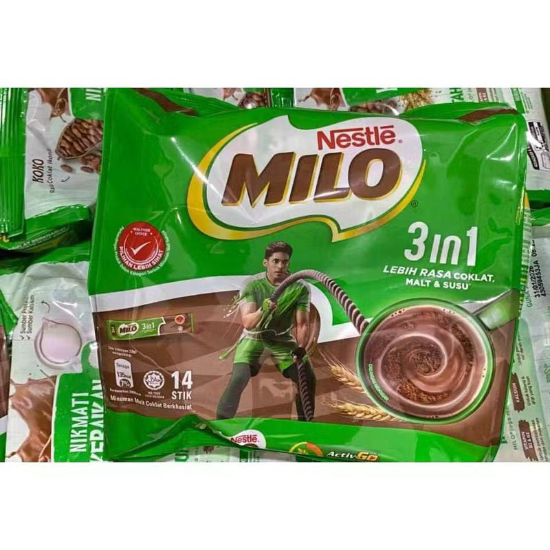 

Nestle Milo 3in1 14 Sachet Malaysia