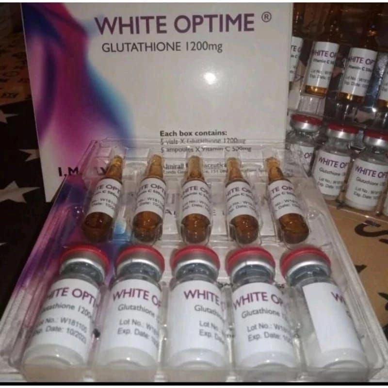 White optime 1200mg WO GLUTATHIONE 1200MG ORI