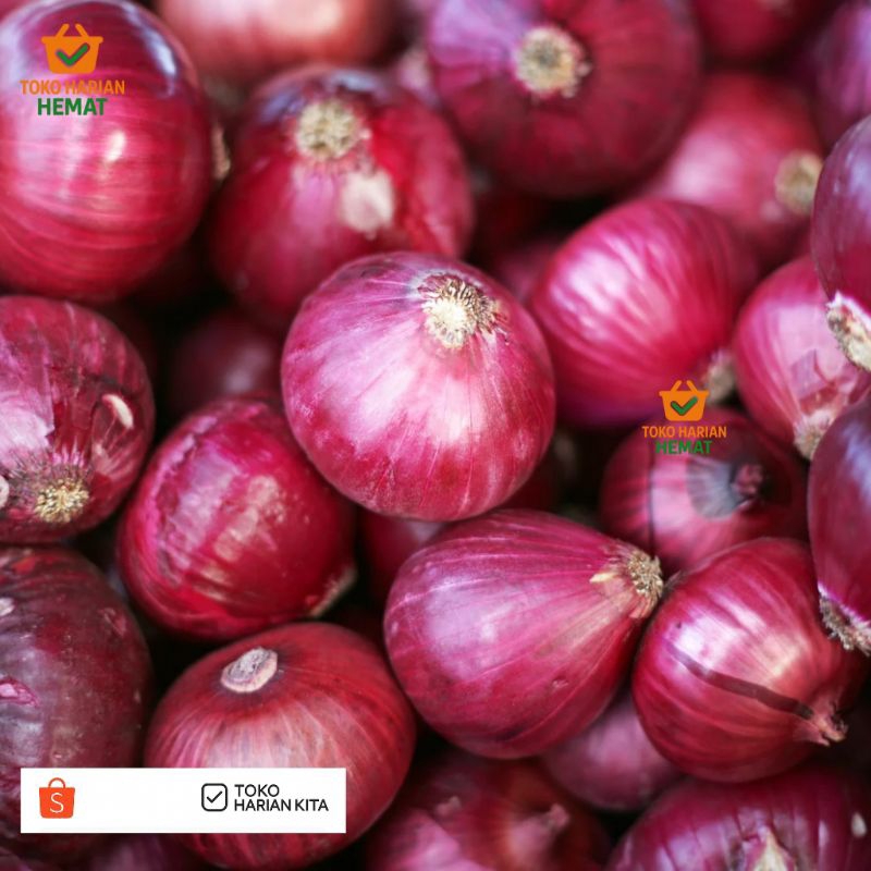 

Bawang Merah Peking India Impor 500gr - Ukuran Besar, Segar & Berkualitas / Bawang Medan