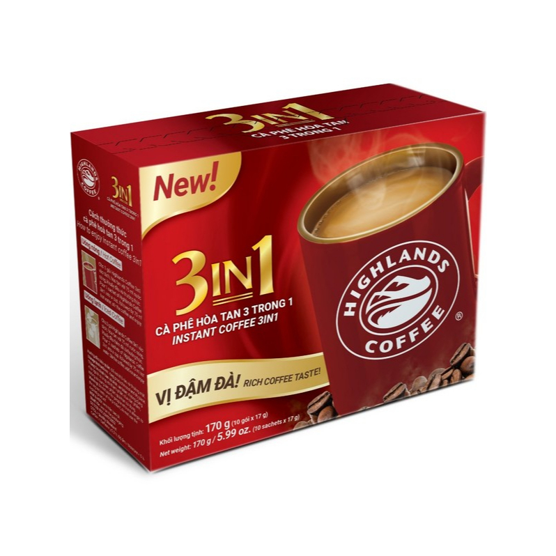 

Highlands Coffee Kopi Vietnam instant - kopi bubuk vietnamese coffee sachet instan
