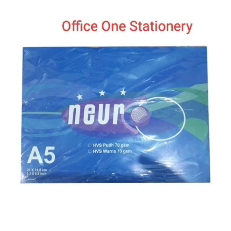 

Kertas HVS A5 70 Gram NEURO