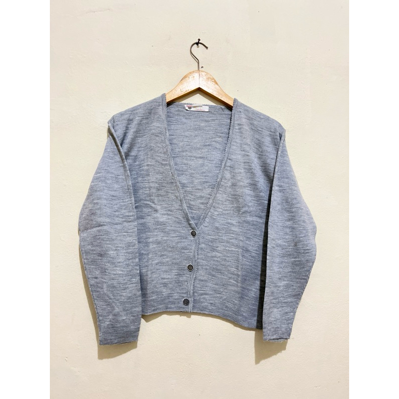 Preloved Cardi Vneck Academia