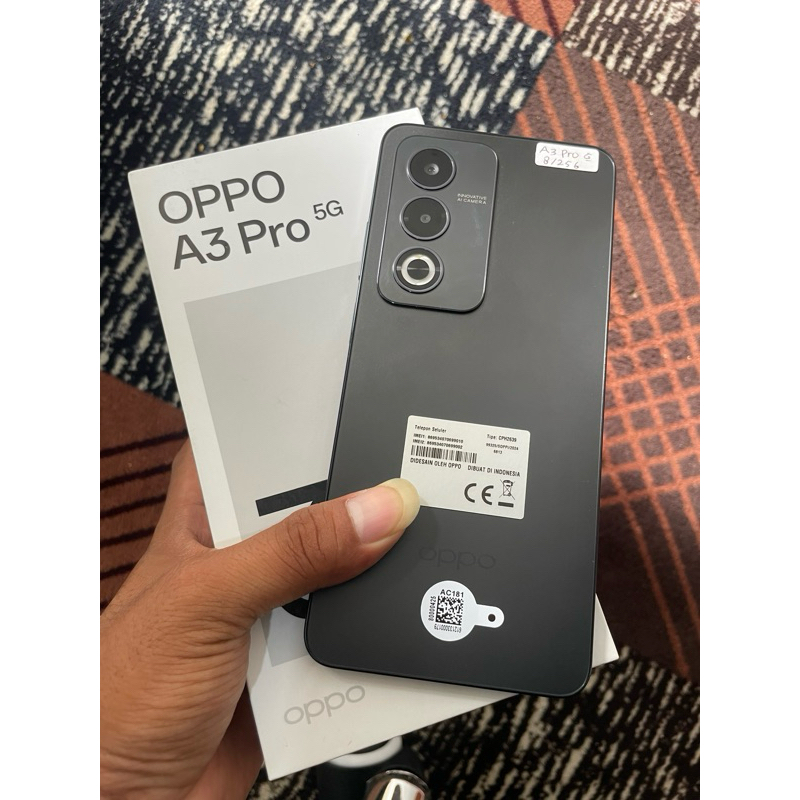 OPPO A3 PRO 5G RAM 8/256 GRADE A