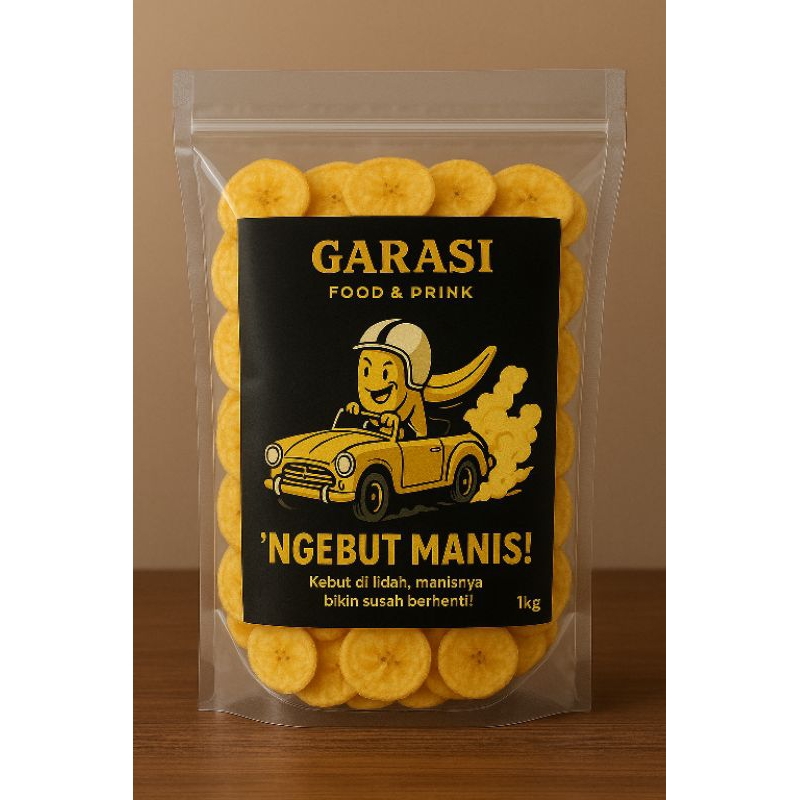

KERIPIK PISANG MANIS 250 Gr / 500Gr / PISANG MANIS / PISANG KOIN / PISANG NANGKA / PISANG COIN