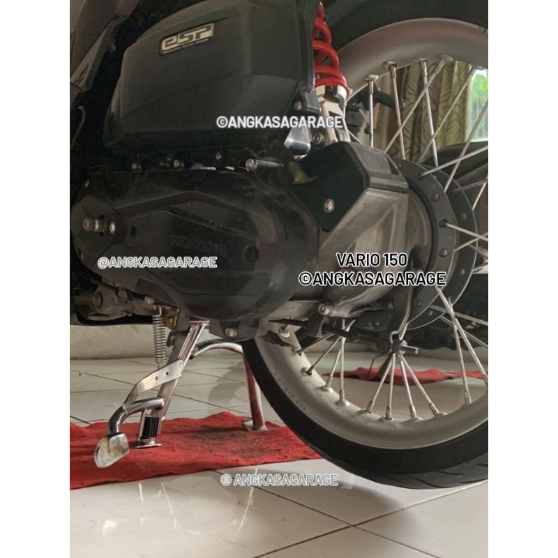 Jagang Tengah Vario/Standart Tengah Vario 125 Vario 150 Satu Set Samping