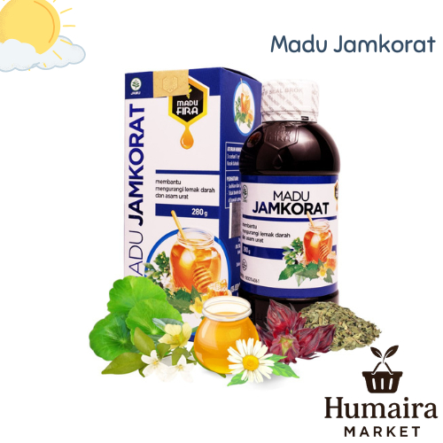 Madu Jamkorat Asli Original Obat Jamu Madu Penurun Kolesterol dan Asam Urat