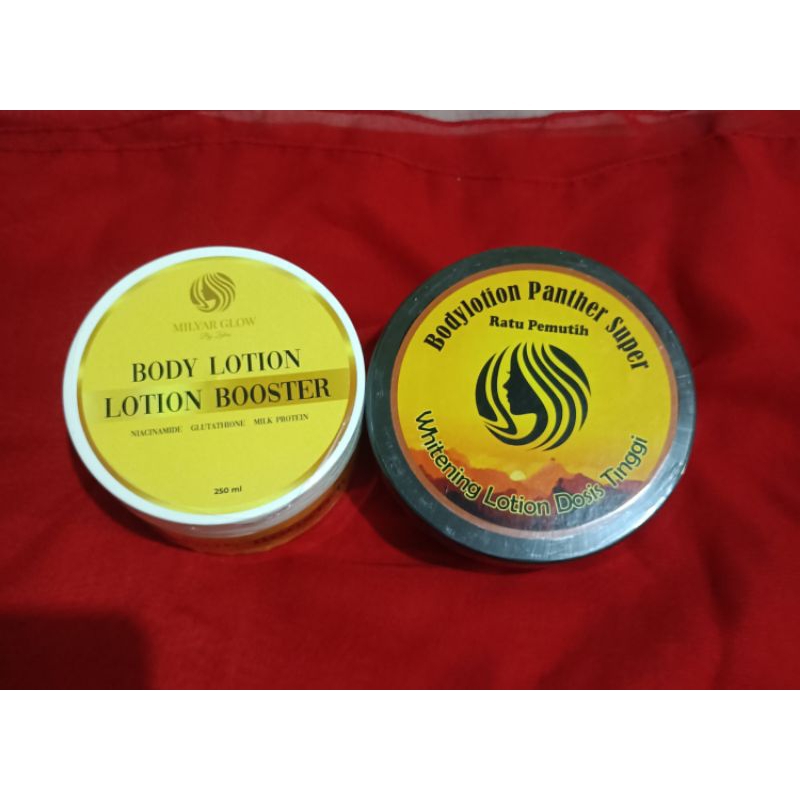 Milyar Glow Lotion Booster Whitening BPOM, Hb Panther Super