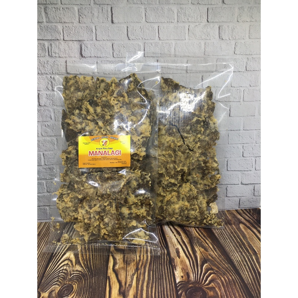 

Keripik Paru Sapi Manalagi Original Salatiga - Renyah Gurih