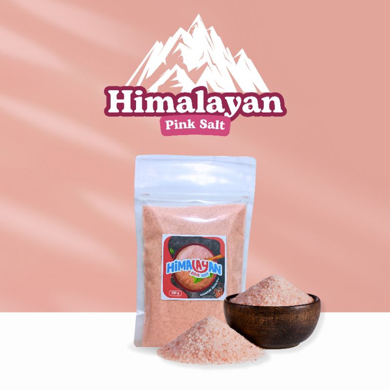 

Garam Himalaya 500g Pink Salt Original Premium
