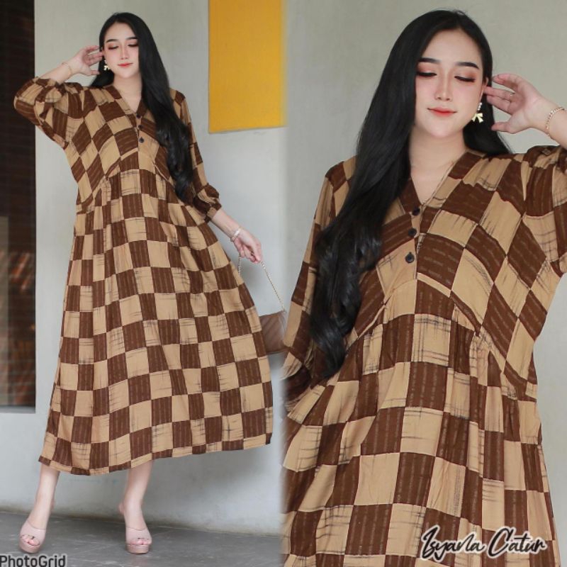 MIDI DRES- daster rumahan isyana catur