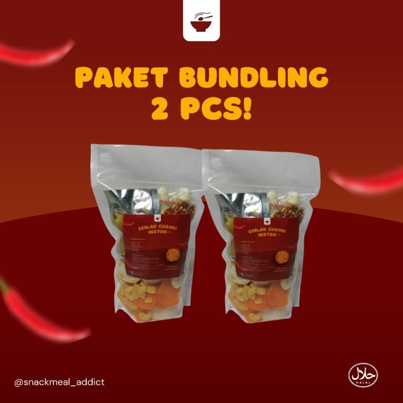 

Seblak Cuanki Instan Bundling 2pcs PROMO LAUNCHING