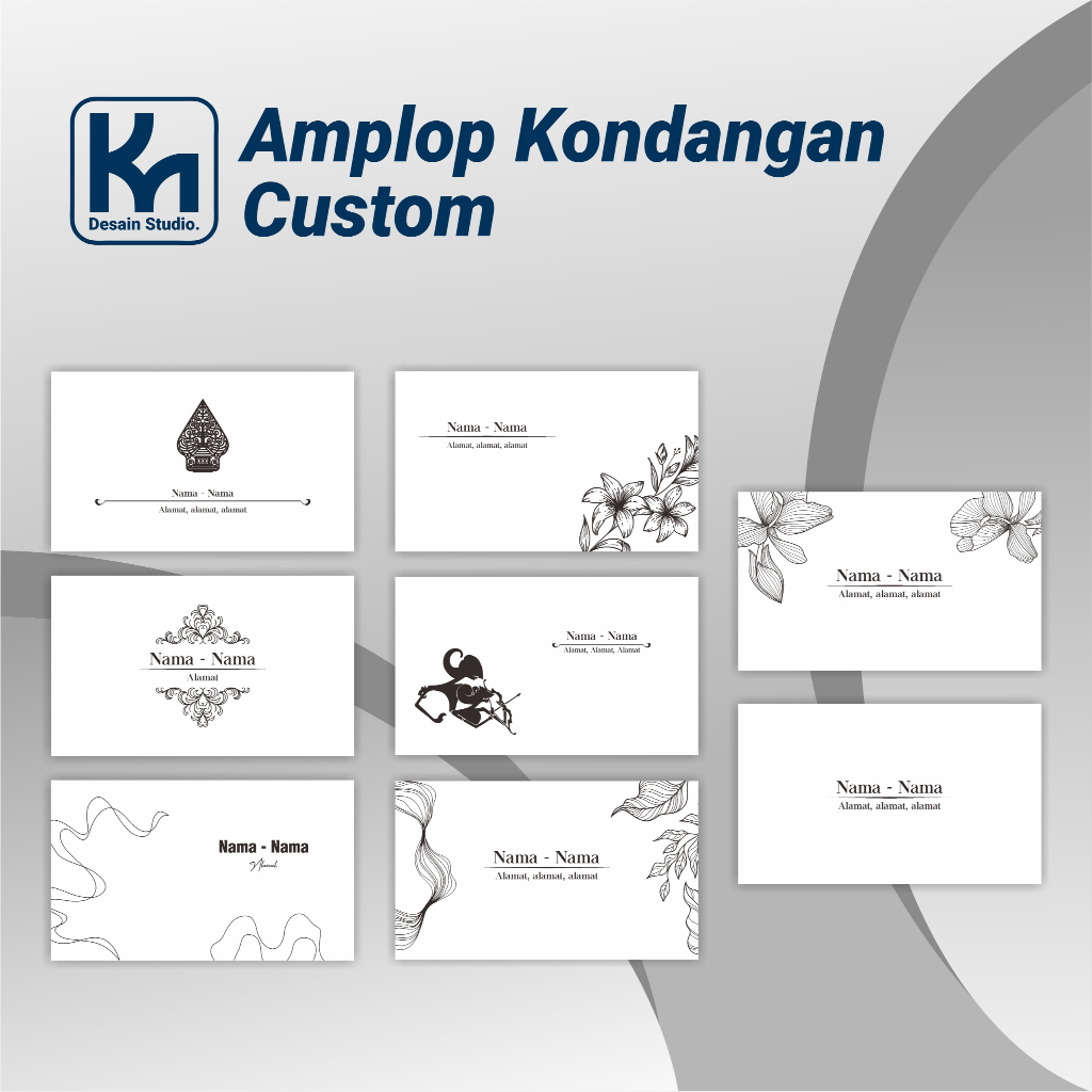 

Cetak Amplop Kondangan Custom Nama