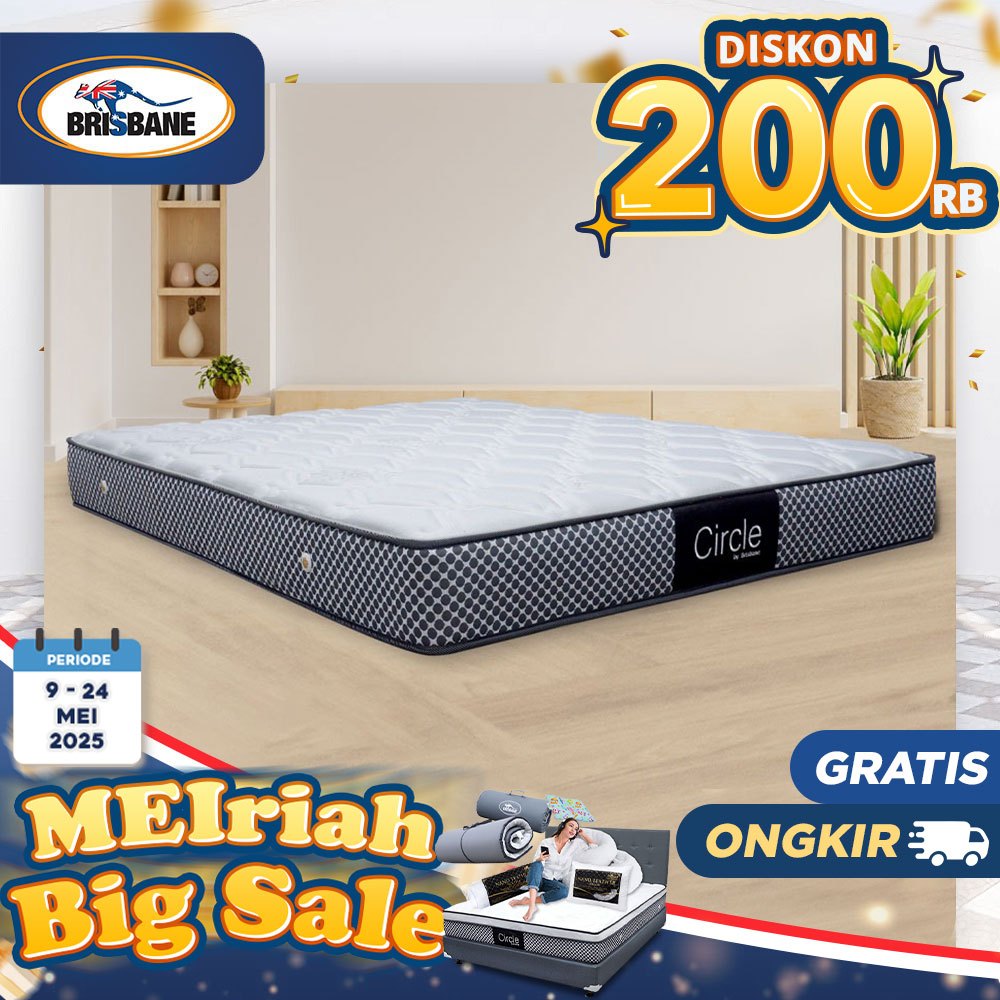 Brisbane Springbed Circle - Hanya kasur