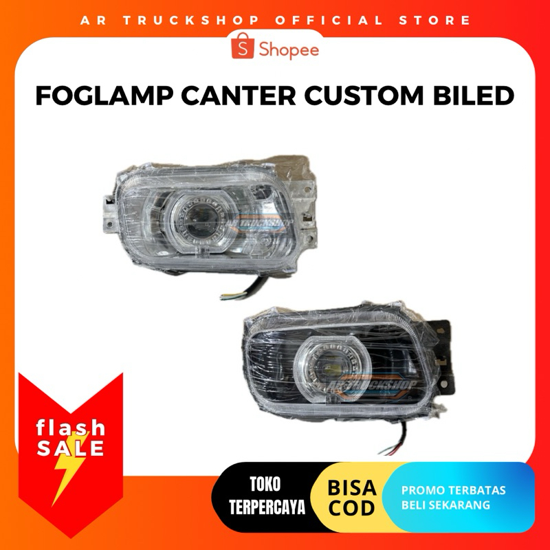 Foglamp Canter Custom Biled Lampu Bemper Canter