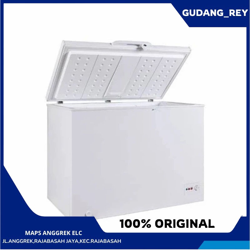 Freezer Box Midea Hs390Ck Lemari Pembeku 300 Liter GARANSI RESMI