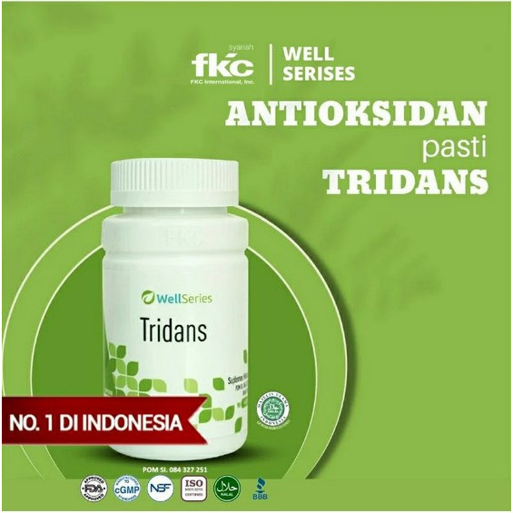 PROMO TERBARU TRIDANS FKC SUPLEMEN KAYA ANTIOKSIDAN