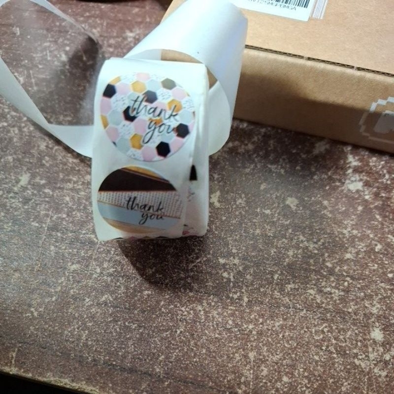 

STICKER THANKYOU ROLL