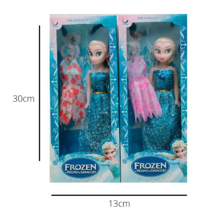 Mainan Boneka Frozen Elsa Murah dengan 1 Baju Gratis PS 288-03