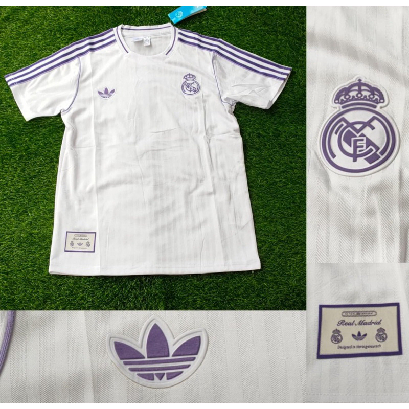 Jersey Kaos Baju Sepak Bola Real Madrid Home Away 3rd Third Training Latihan Prematch Pre match UCL 