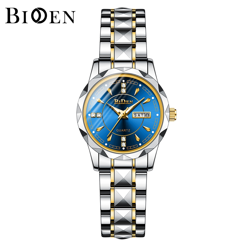 BIDEN Jam Tangan Wanita Anti Air Classic Fashion Stainless Steel Strap S001